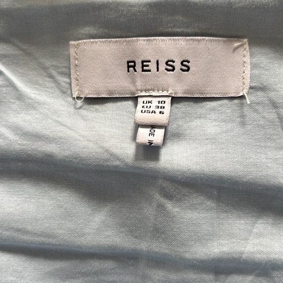 Reiss linen kay V neck dress - Picture 6 of 6